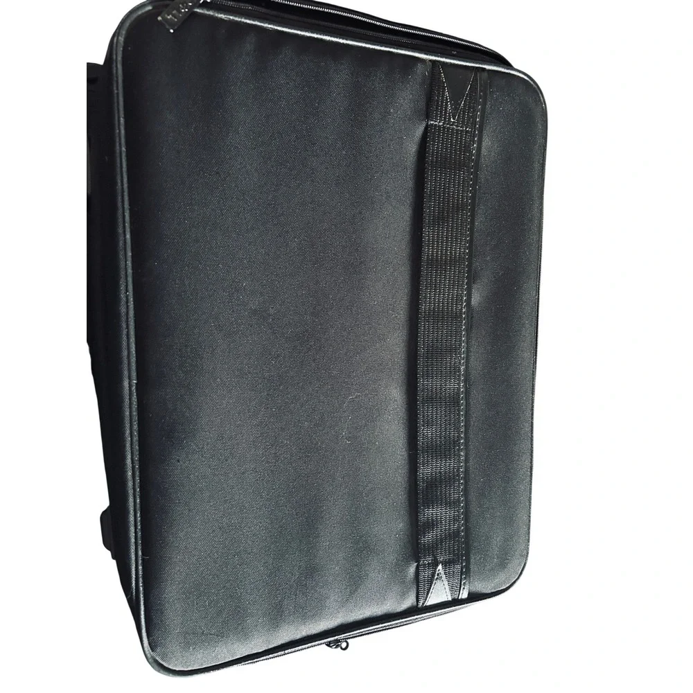 Dell Laptop Messenger Bag Unisex Large Black Excellent Professional Organizer